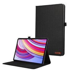 Custodia per tablet in pelle e tessuto Xiaomi Redmi Pad Pro 12.1 (nera)