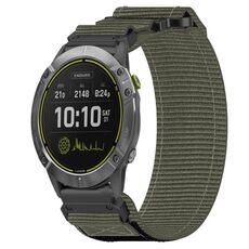Per cinturino Garmin Enduro in nylon da 26 mm con chiusura a strappo (grigio)