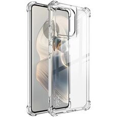 Custodia per telefono in TPU antiurto imak per Motorola Edge 50 Pro (trasparente)