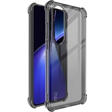 Per OnePlus Nord CE4 5G imak custodia per telefono in TPU con airbag antiurto (nero trasparente)