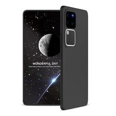 Per vivo V30 / V30 Pro 5G GKK Custodia per PC a copertura totale con giunzione a tre stadi (Nero)