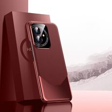Per Honor 100 Custodia elettrolitica imitazione Ultimate Design PC + custodia in pelle per telefono (rossa)