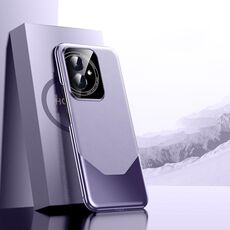 Per Honor 100 Custodia elettrolitica imitazione PC + design definitivo per telefono in pelle (viola)