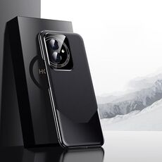 Per Honor 100 Custodia elettrolitica imitazione Ultimate Design PC + pelle per telefono (nera)
