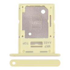 Per Samsung Galaxy A15 4G SM-A155F Vassoio scheda SIM originale + Vassoio scheda SIM/Micro SD (Giallo)