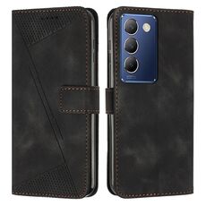 vivo Y100 IDN Dream Triangle custodia in pelle per telefono con cordino (nero)