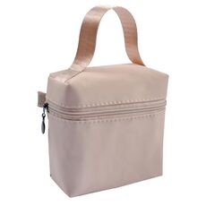 Borsa per cosmetici portatile impermeabile Borsa per rossetti e assorbenti igienici portatile(Rosa)