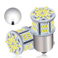 2 pezzi 1156-3014-5.4W LED per auto luci di segnalazione ad alta luminosità (luce bianca)