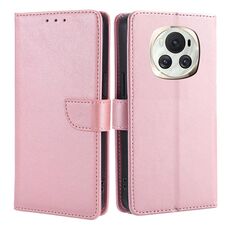 Per Honor Magic6 Custodia per cellulare in pelle con fibbia in vitello (oro rosa)