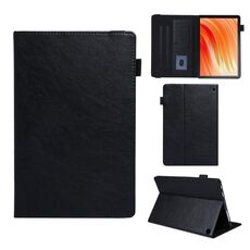 Custodia per tablet in pelle Smart serie straordinaria per Amazon Kindle Fire HD10 2021/2023 (nero)