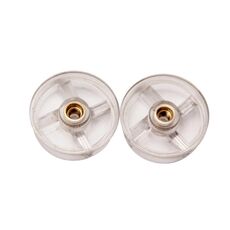 Per Magic Bullet 250W frullatore spremiagrumi 2 pezzi di ricambio per ingranaggio lama base, specifiche: ruota trasparente