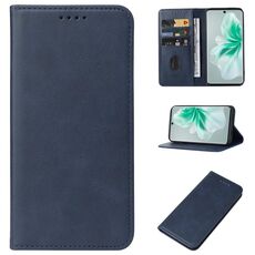 Custodia per telefono in pelle con chiusura magnetica per vivo S18 (blu)