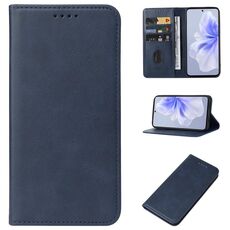 Custodia per telefono in pelle con chiusura magnetica per vivo S18e (blu)
