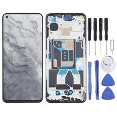 Per Realme GT Neo2T Digitalizzatore schermo LCD AMOLED originale assemblaggio completo con cornice