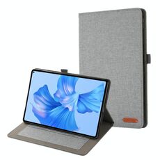 Per Huawei MatePad Pro 11 2022 Custodia per tablet in pelle in tessuto (grigio)