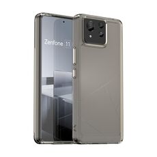 Custodia per telefono TPU per Asus Zenfone 11 Ultra Candy Series (grigio trasparente)