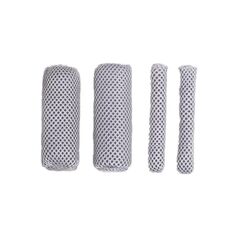 Manopole per veicoli elettrici traspiranti e assorbenti del sudore Summer Ice Silk, colore: grigio chiaro