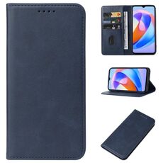 Custodia per telefono in pelle con chiusura magnetica per Honor Play 40C/ X5 Plus (blu)