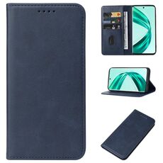 Custodia per telefono in pelle con chiusura magnetica per Honor X50 Pro (blu)