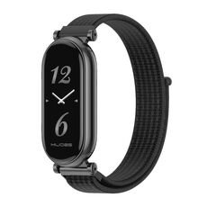 Per Xiaomi Mi Band 8 Mijobs GT4 cinturino in nylon traspirante (nero)