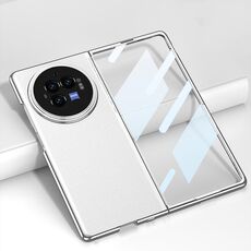 Per vivo X Fold3 GKK Custodia per telefono antiurto all-inclusive integrata Frosted Unbounded AG (bianca)