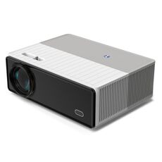 Proiettore LED portatile domestico D4000 1080P HD WiFi Versione con lo stesso schermo (spina UE)