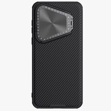 Per Huawei Pura 70 Pro/70 Pro+ NILLKIN Custodia per telefono a specchio con texture CD con specchio nero (Nero)