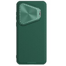Per Huawei Pura 70 NILLKIN Specchio nero Prop CD Texture Specchio Custodia per telefono (Verde)