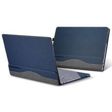 Custodia protettiva in pelle PU per laptop Microsoft Surface Laptop 6 da 13,5 pollici (blu scuro)