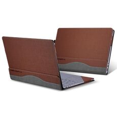 Per Microsoft Surface Laptop 6 Custodia protettiva in pelle PU per laptop da 13,5 pollici (marrone)