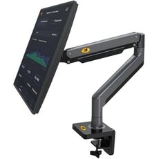 NB G45 Supporto per monitor del computer girevole con staffa regolabile in lega di alluminio da 22-40 pollici