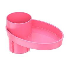Portabicchieri per auto, portabicchieri con gancio portatile (rosa)