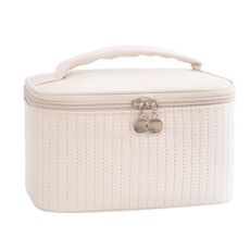 Borsa multiuso per trucchi per torte Borsa portaoggetti portatile da tavolo (Beige)