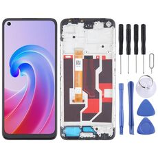 Per OPPO A96 4G OEM LCD Screen Digitizer assemblaggio completo con cornice