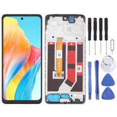 Per OPPO A58 4G OEM LCD Screen Digitizer assemblaggio completo con cornice