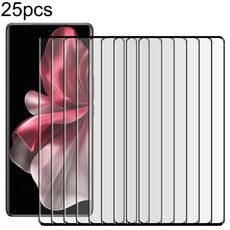 Per vivo V30e 25 pezzi Pellicola in vetro temperato a schermo intero con bordo curvo 3D