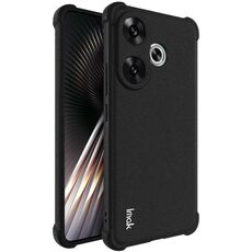 Per Xiaomi Redmi Turbo3 5G imak custodia in TPU antiurto con airbag (nero opaco)
