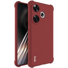 Per Xiaomi Redmi Turbo3 5G imak custodia in TPU antiurto con airbag (rosso opaco)