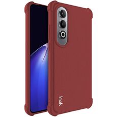 Custodia per telefono in TPU antiurto con airbag imak per OnePlus Nord CE4 5G / OPPO K12 5G (rosso opaco)