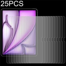 Per iPad Air 13 2024 25 pezzi 0,26 mm 9H 2,5D pellicola in vetro temperato antideflagrante