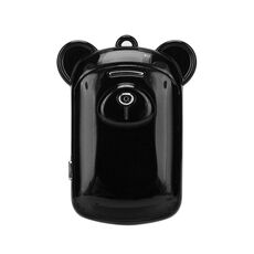 JNN Q6 Bear Registratore vocale intelligente con cancellazione del rumore, memoria: 8 GB (nero)