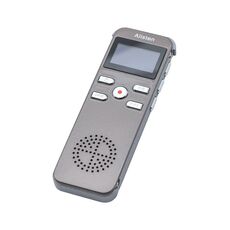 Mini registratore vocale portatile JNN X26 con schermo OLED, memoria: 16 GB (grigio metallo)
