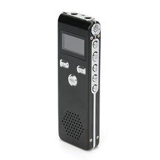 JNN X18 Mini registratore vocale Smart HD con cancellazione del rumore, memoria: 8 GB (nero)