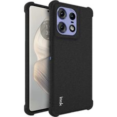 Custodia per telefono in TPU antiurto imak per Motorola Edge 50 Pro (nero opaco)