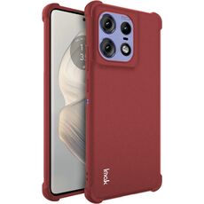 Custodia per telefono in TPU antiurto imak per Motorola Edge 50 Pro (rosso opaco)