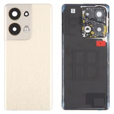 Per OPPO Reno9 Pro+ Cover posteriore batteria originale con copriobiettivo fotocamera (oro)