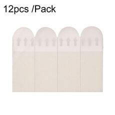 16 x 46mm 12 pz/pacco forte adesivo inossidabile adesivo rimovibile ganci adesivi per fissaggio domestico adesivi strappabili