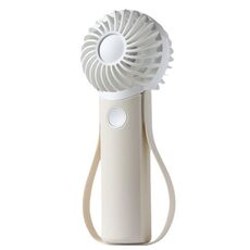 Ventilatore portatile portatile silenzioso in silicone appeso al collo piccolo ventilatore elettrico (beige)