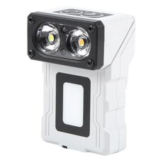 Lampada da lavoro con clip per cappuccio rotante multifunzione HW-213 (grigio)
