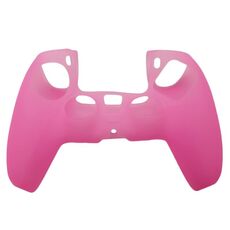 Custodia protettiva per gamepad in silicone per Sony PS5 (rosa)